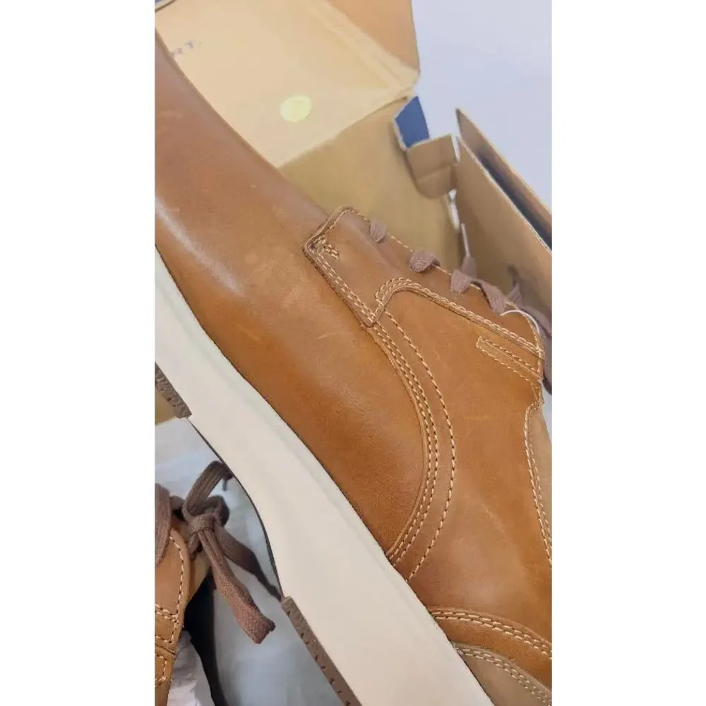 Rockport Men's Total Motion City Plain Toe‎ Sneaker, Tan, 13 Wide